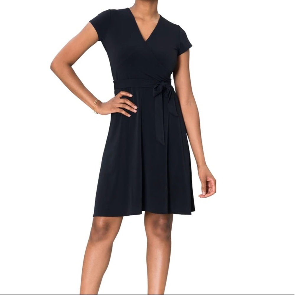 Privacy please wrap dress XS